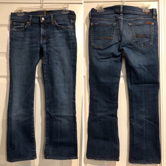 7 For All Mankind Denim - 7 For All Mankind Flare Jeans - Size 27 EUC